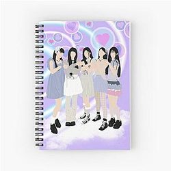 ILLIT Magnetic Minimalist Kpop Notebook