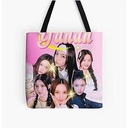 ILLIT Yunah All Print Tote Bag
