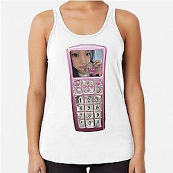Illit Wonhee aesthetic Racerback Tank Top