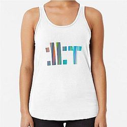 ILLIT Album, illit logo, Logo, Kpop Racerback Tank Top