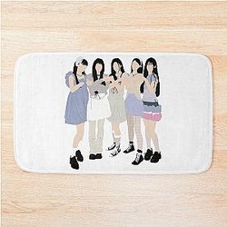 ILLIT Magnetic Minimalist K-pop Bath Mat