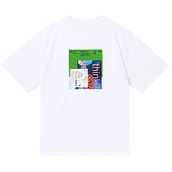 Abstract Collage Print Tee LA 1206 ILLIT T-Shirts