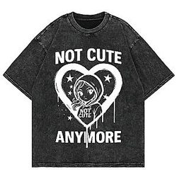 Retro Design PTTT0107 Washed  ILLIT T-Shirts