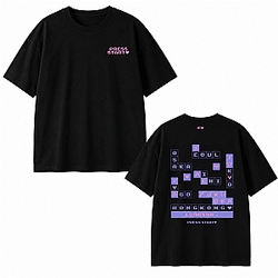 Press Start Crossword Cities LA3007 ILLIT T-Shirts