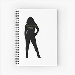 Better Carrie Ann DWTS Ilona Maher Spiral Notebook