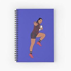 Ilona Maher Rugby Sevens USA Spiral Notebook