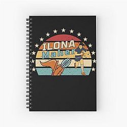 Ilona Maher of the USA Rugby Union team Spiral Notebook