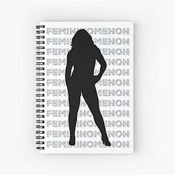 Femininomenon Spiral Notebook