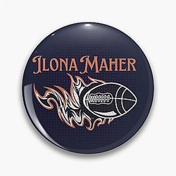 Ilona Maher Rugby Union USA Team Pin