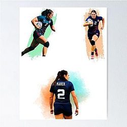 Ilona Maher T Shirt Poster