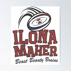 ILONA MAHER MERCH Poster