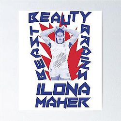 Ilona Maher Poster