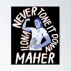 Ilona Maher Poster