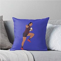 Ilona Maher Rugby Sevens USA Throw Pillow