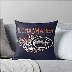 Ilona Maher Rugby USA team Throw Pillow