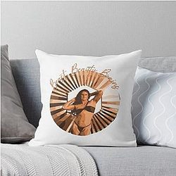 Ilona Maher Olympic Sports Model Goddess Throw Pillow