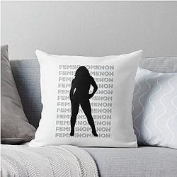 Feminine Phenomenon - Ilona Maher Throw Pillow