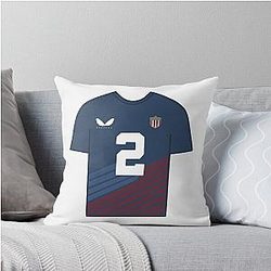 Ilona Maher Rugby USA Jersey Throw Pillow