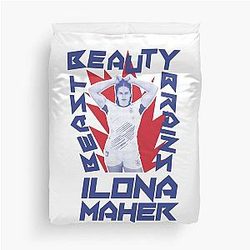 Ilona Maher Merch Duvet Cover