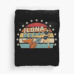 Ilona Maher Rugby Union USA team Duvet Cover