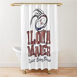 Ilona Maher Merch Shower Curtain