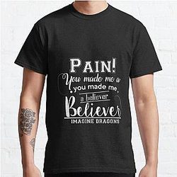 Imagine Dragons - Believer. Classic T-Shirt RB1008