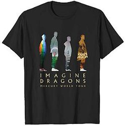 Imagine Dragons T-Shirt - Mercury World Tour Silhouette Edition