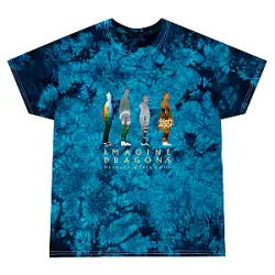 Imagine Dragons T-Shirt - Mercury World Tour Blue Tie-Dye Edition