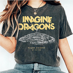 Imagine Dragons Washed T-Shirt - Night Visions Classic Album Edition
