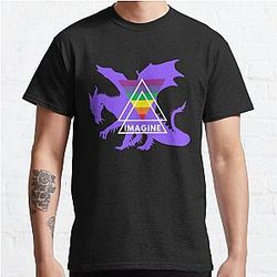 Imagine Dragons Enemy Believer   Classic T-Shirt RB1008