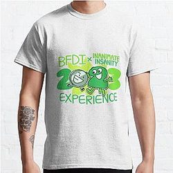 BFDI x Inanimate insanity 2023 Experience Design! Classic T-Shirt