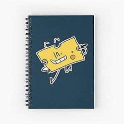 Cheesy  Inanimate Insanity  Spiral Notebook