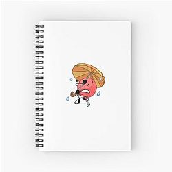 Balloon Inanimate Insanity (Feat umbrella) Spiral Notebook