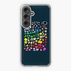 BFDI Inanimate Insanity All Characters Transparent Classic   Samsung Galaxy Soft Case