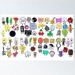 inanimate insanity-all characters Poster