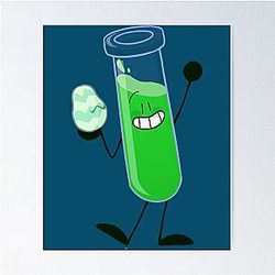 test tube inanimate insanity  Poster