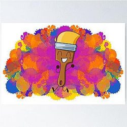 paintbrush Inanimate Insanity  Poster