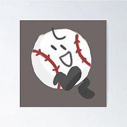BASEBALL - INANIMATE INSANITY Poster