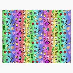 Inanimate Insanity All Characters (Rainbow) Jigsaw Puzzle