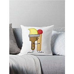 BFDI Inanimate Insanity , All Characters (2023) Throw Pillow