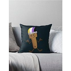 Inanimate Insanity Pride Paintbrush  Throw Pillow