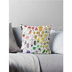 inanimate insanity cast Throw Pillow