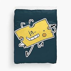 Cheesy  Inanimate Insanity  Duvet Cover