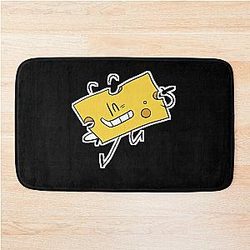 Cheesy  Inanimate Insanity  Bath Mat