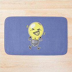 Lightbulb Inanimate Insanity Bath Mat