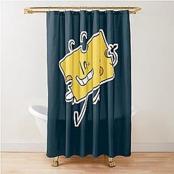 Cheesy  Inanimate Insanity  Shower Curtain
