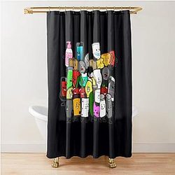 inanimate insanity 	 		 Shower Curtain