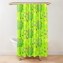 of Clover inanimate insanity Shower Curtain