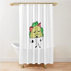 Taco Inanimate insanity Shower Curtain