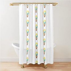 inanimate insanity lightbulb trending object show Shower Curtain
